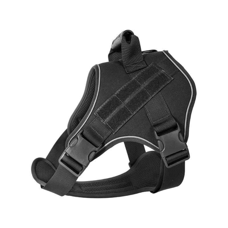 Dog Harness Soft Padded Dog Vest Tacticals Style Adjustable Strap  for Daily Walking Hiking and  Training