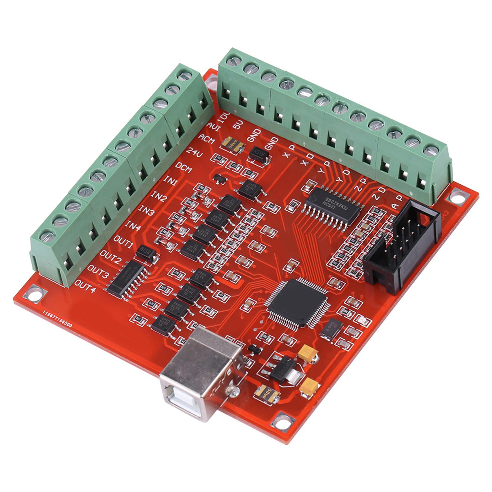 

USB MACH3 100Khz Motion Controller Card Breakout Board для картки контролера гравіювання з ЧПУ 24V
