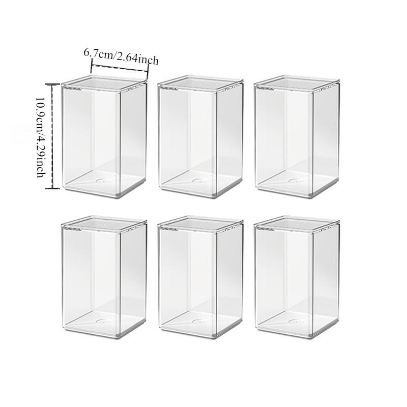 

Сборный шкаф-витрина для фигурок, коробка-сюрприз для хранения, акриловая прозрачная коробка для демонстрации кукол, подставка для Lego Bubble Mart