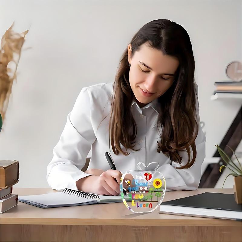 1/3pcs Unique Graduation Gift for Teachers - Teacher Appreciation Paperweight with Inspirational Quote