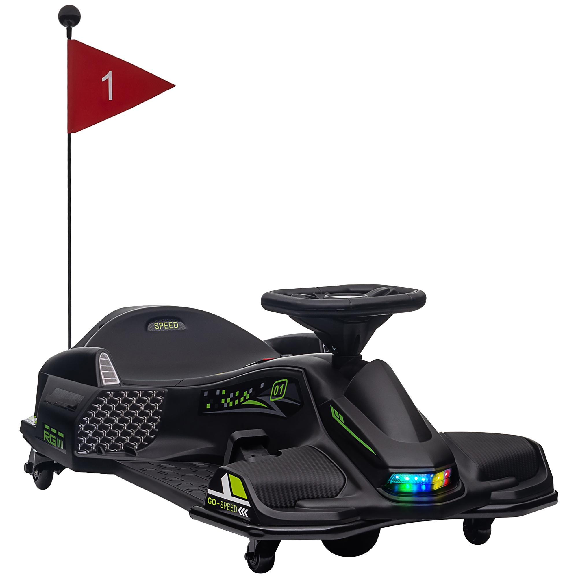 Electric Go-Kart for Kids, Rubber Wheels