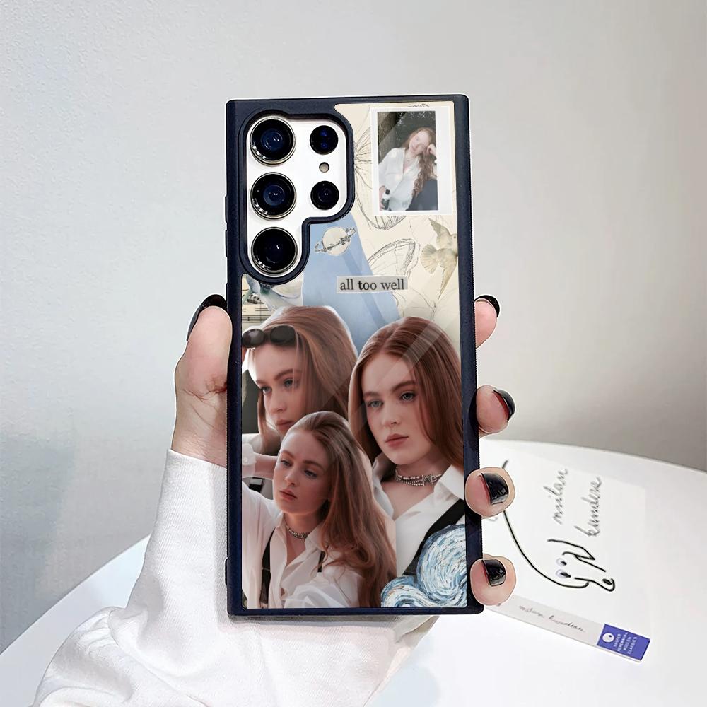 1PC Actress S-sadie S-sink Phone Case For Samsung Galaxy S26 S25 S24 S23 S22 S21 S20 FE Edge Pro Plus Ultra PC+TPU Cover