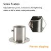 Wardrobe Bracket Rod Holder Shower Curtain Flange Heavy Duty Socket Wall Mounted Tube Closet Rods End Support for Garden