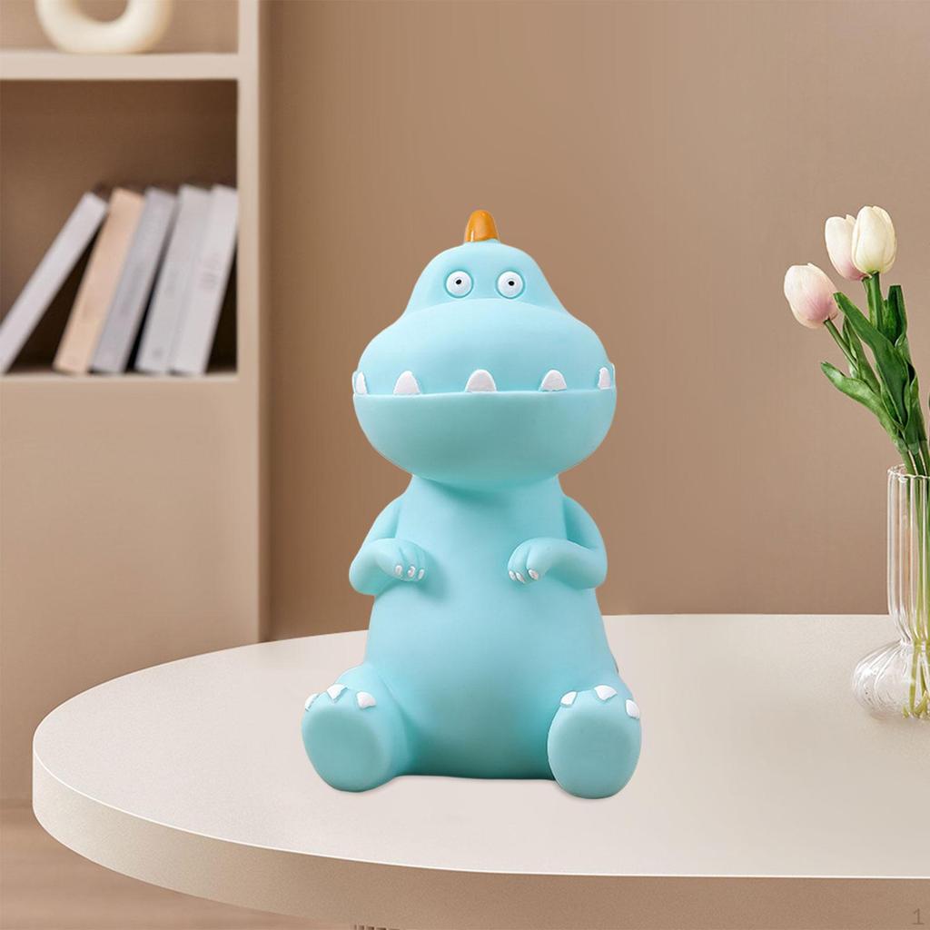 Dinosaur Piggy Bank Coin Banks Anti Slip Desktop Home Unbreakable Boys and Girls Figures