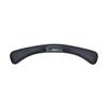 Commercial Suit Jacket Hangers, Black, Sturdy, Plastic, Anti-Slip (Set of 4, 39cm, No Bars)