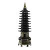 1PC Zinc Alloy Feng Shui Education Tower Nine Levels Wen Chang Pagoda for Education Career Business Growth Desktop Ornaments.