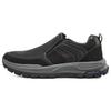 Zeller Fabric Comfortable Shock Absorbing Durable Balance Low Top Casual Shoes Men Sneaker Black 204698-BLK