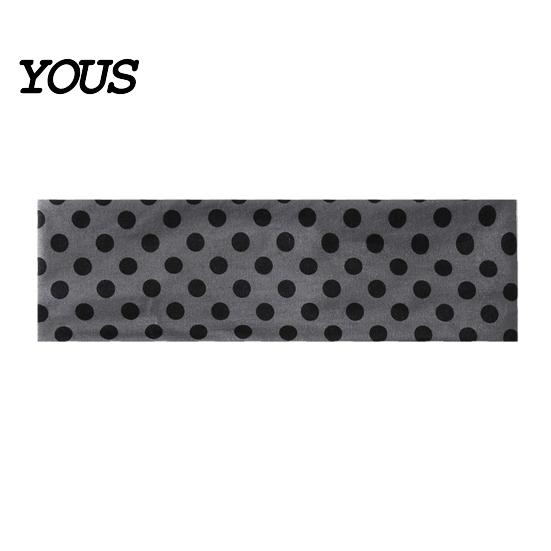 Sweat Absorbing Yoga Headband Retro Polka Dot Headbands for Women, Elastic Soft Hair Bands, Breathable Fitness Cute Stretchy Warp Accessories Workout