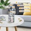 Modern Acrylic Money Jar Piggy Bank Child-Safe Unopenable Design Transparent Coin Savings Container Home Decor Desk Organizer