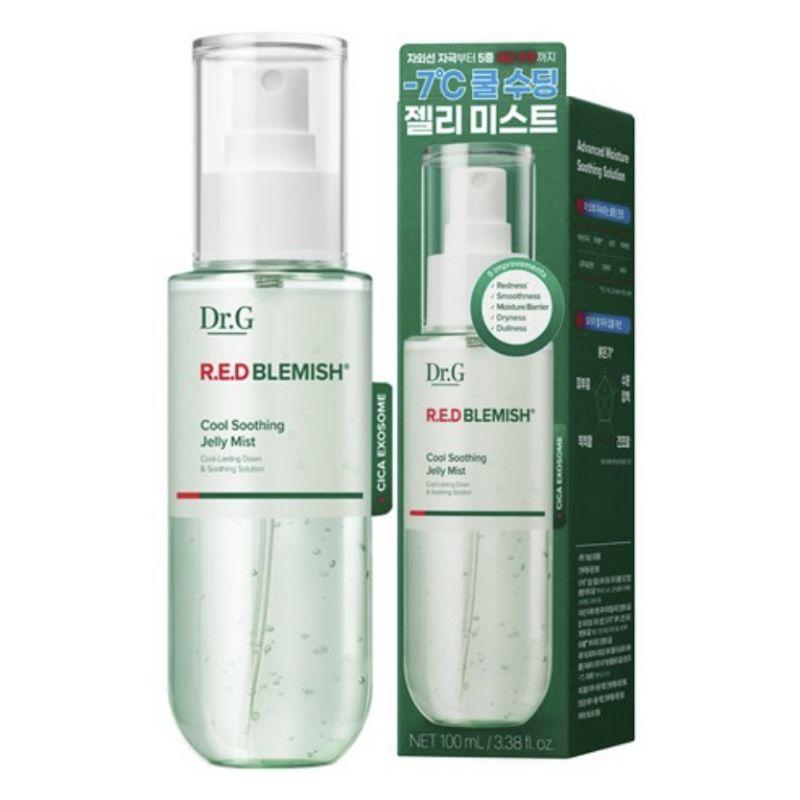 Dr.G Red Blemish Cool Soothing Jelly Mist 100ml Hydrating Cooling Face Mist 1pcs