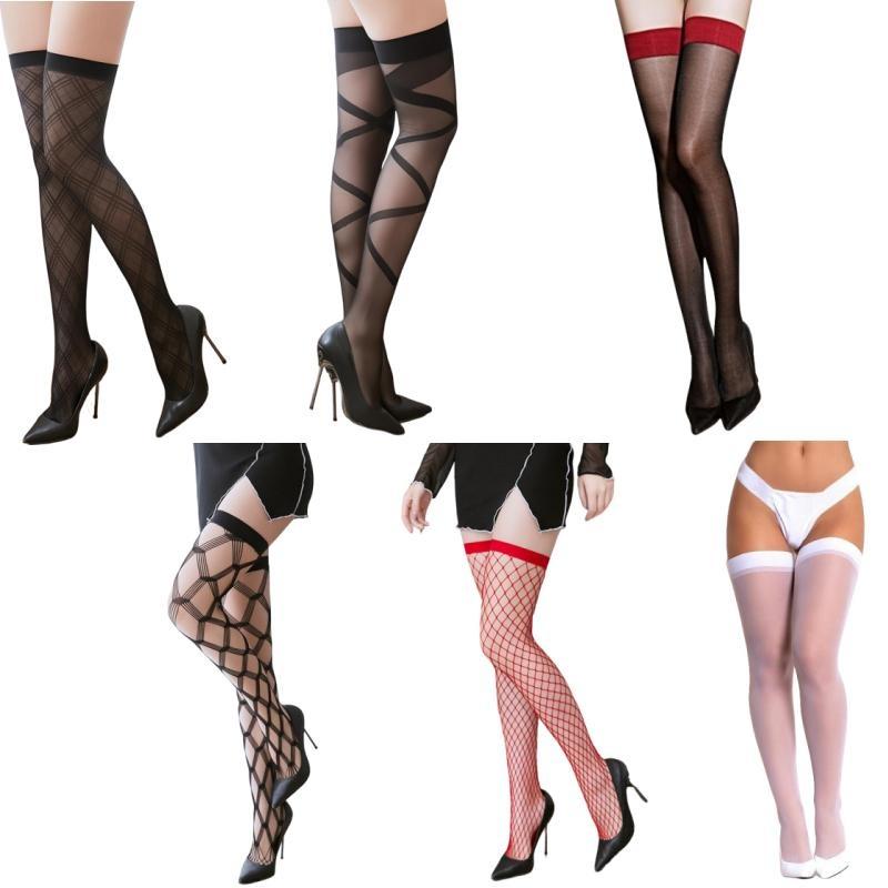 Women's Stockings Stripe Fishnet Stockings Woman Lace Stockings Silk Stockings Thin Stockings Girl Stockings