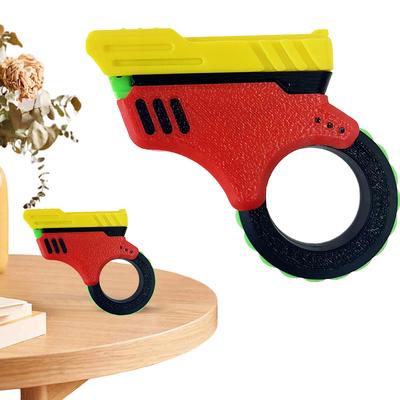 3D tisk EDC posouvací karta posuvník pistole fidget spinner senzorické hračky na uvolnění stresu dárek pro děti dospělé ráčnová dekompresní hračka