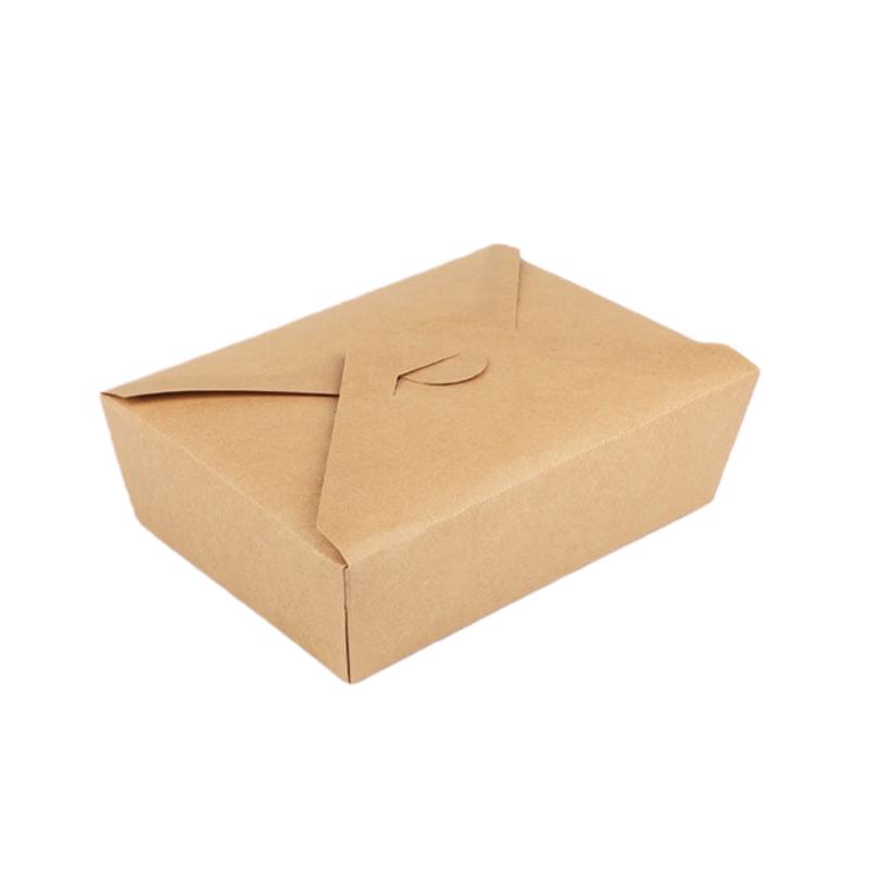 Disposable Kraft Paper Lunch Box