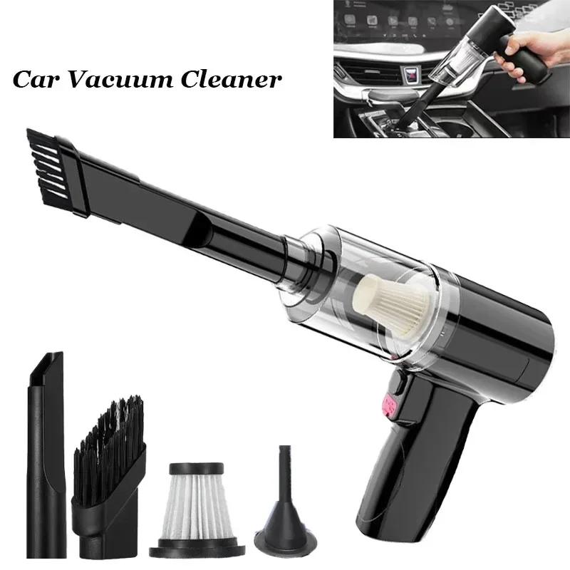 High Power Vacuum Cleaner USB Charging Car Household Vacuum Cleaner Small Car with Fully Automatic High Power Powerful Cleaning