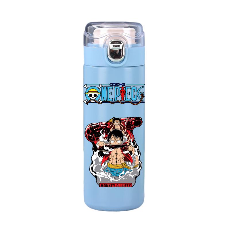 

400 мл аніме термос із принтом, кухоль із нержавіючої сталі, герметична термос, термос, кава, чай, молоко, вода, пляшка