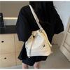 2025 Damen Silber Eimer Tasche: Roter Sommer-Schulterrucksack