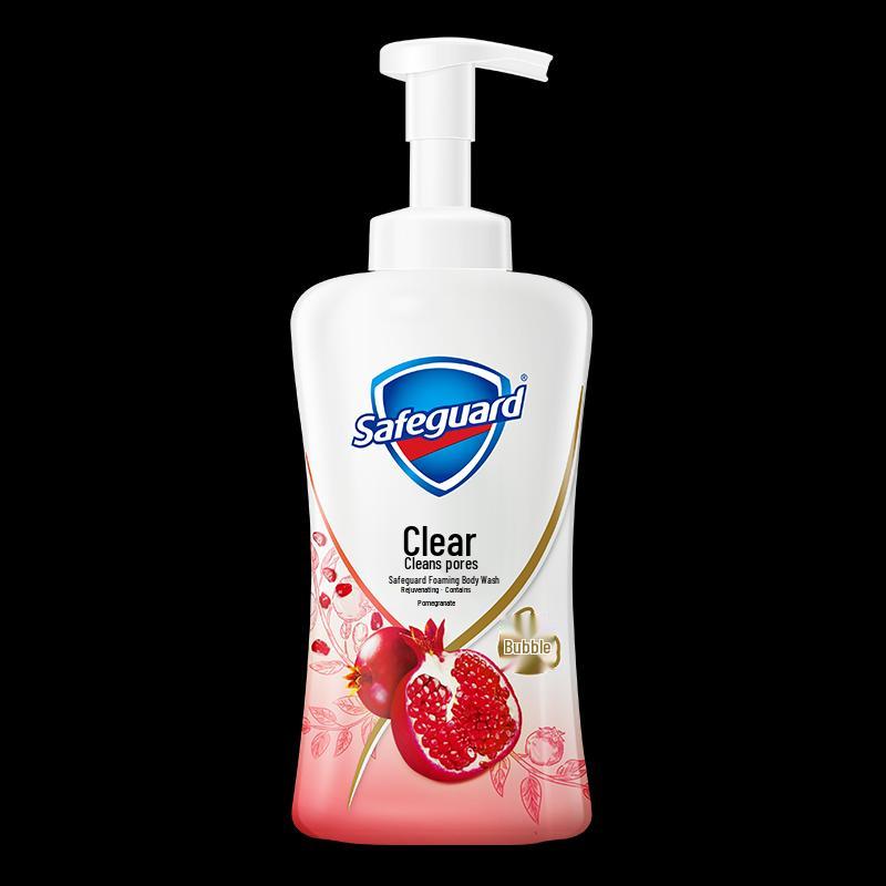 Safeguard Гель-пена для душа с гранатом