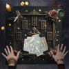 Tarots Tablecloth Altars Cloth Crosses Rose Astrology Tablecloth Divinations Card Cloth Tapestry Wall Decoration