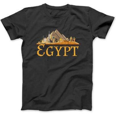 Africa Ancient Egyptian Pyramids Egypt T-Shirt Sweatshirt Hoodie for Men Women Kids Made In Canada Black(1)