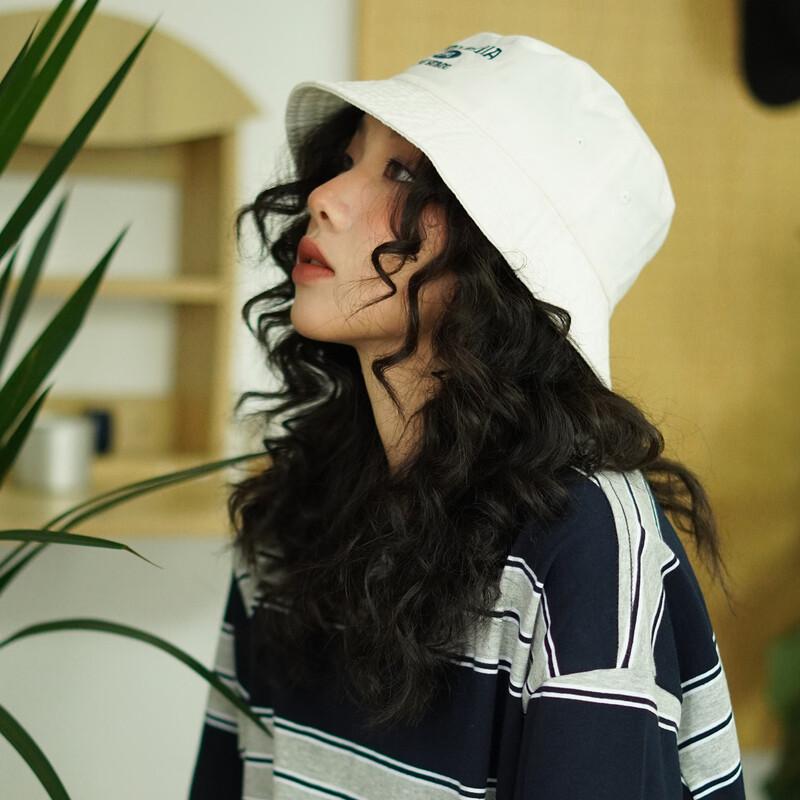 MEET SUNNYACE.F Embroidered Letter Bucket Hat