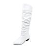 Fashion New Fashion Korean Style Women's Boots In 2024 Spring Autumn Pointed Low Heel Over-the-knee Casual Modern Boots for Daily