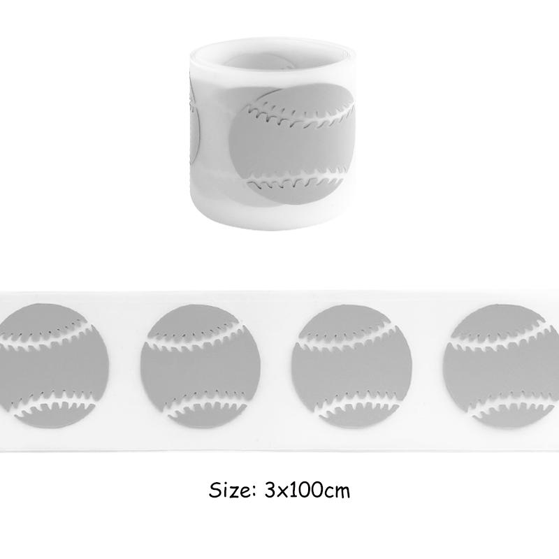 Benzi reflectorizante Petice Film de vinil argintiu 3x100cm Transfer de căldură Diy Hanorace Autocolant haine Parches Ropa Rucsac Patch Iron Cat