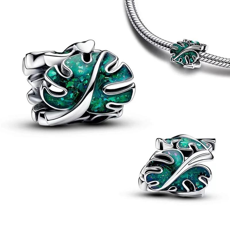 

Glow Gold Firefly Charm Green Frog Forest Deer Bead For Original 3mm 925 Silver Bracelet Bracelet DIY Birthday Gift