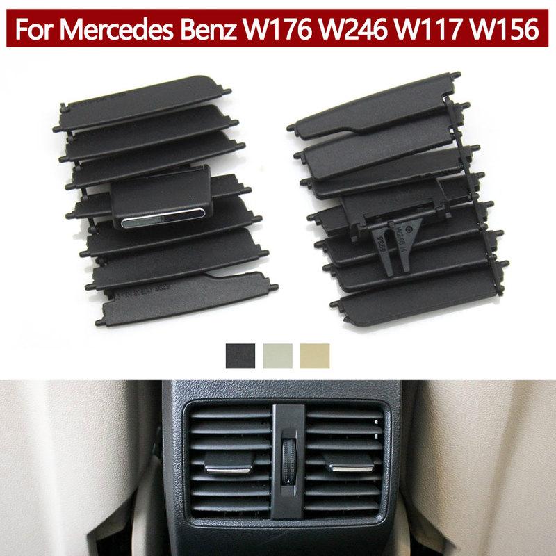 Car Rear Air Conditioner AC Vent Grill Outlet Repair Kit For Mercedes Benz A CLA GLA B Class W176 W117 W156 W246 2013-2018