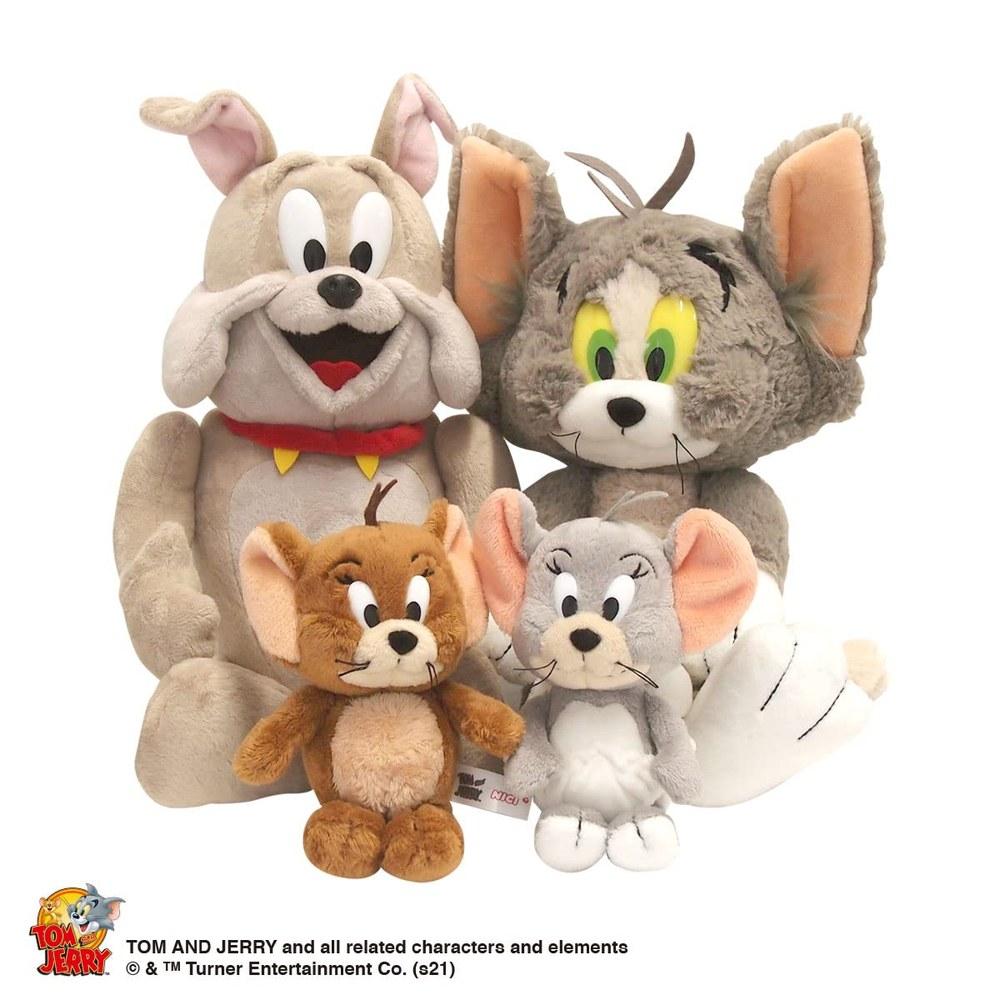 NICI Tom and Jerry Plush Toy Spike 40cm Bulldog Anime Character Fluffy Gift Beige 3090936