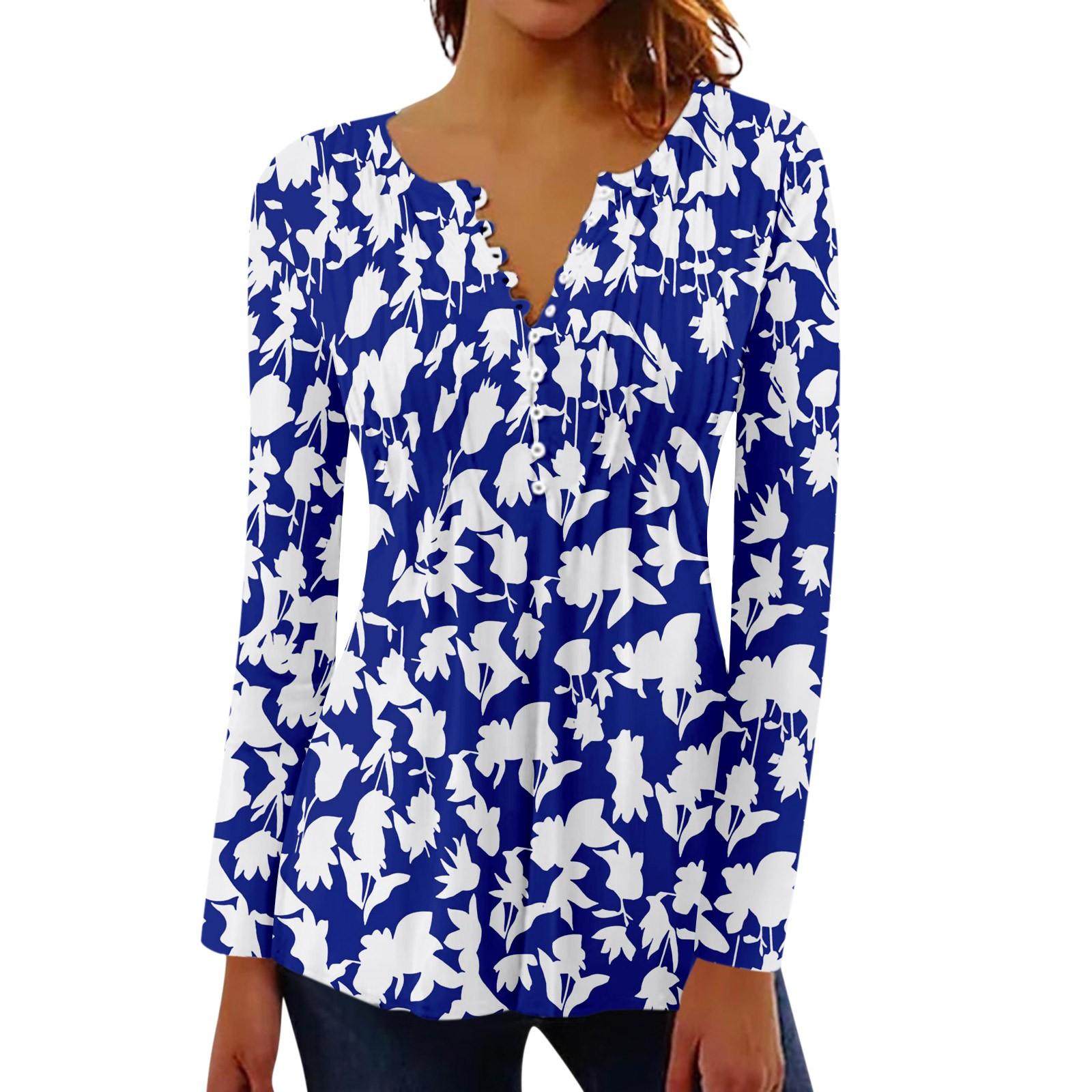 

Женский плиссированный топ на пуговицах с ретро цветочным принтом L