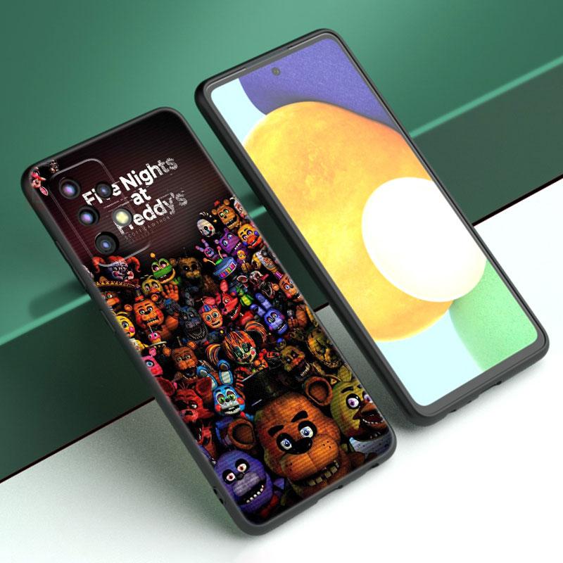 

Чехол Five Nights At Freddys для Samsung A13 A22 A24 A32 A23 A25 A34 A35 A52S A53 A54 A55 A73 5G A12 A14 A15 A31 A33 A50 A51 A72 Samsung A55 5G