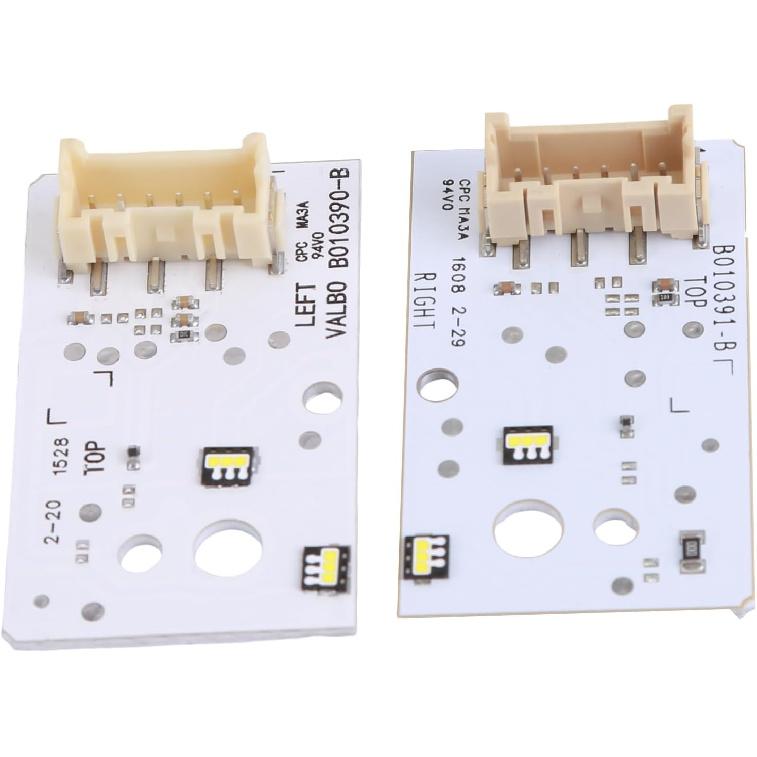 2Pcs LED DRL Board Chip Headlight Daytime Running Light Ballast for INFINITI QX30 Q30 2017-2019 Replaces B010390-B B010391-B Daytime Running Light