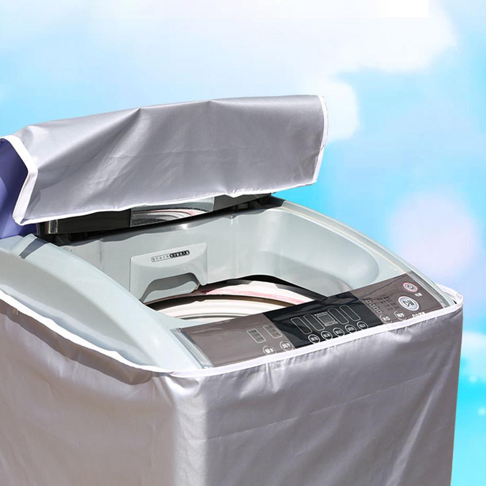 1PC Washing Machine Cover Waterproof And Sun-Proof Protective Cover For Universal Use With Wave Motors