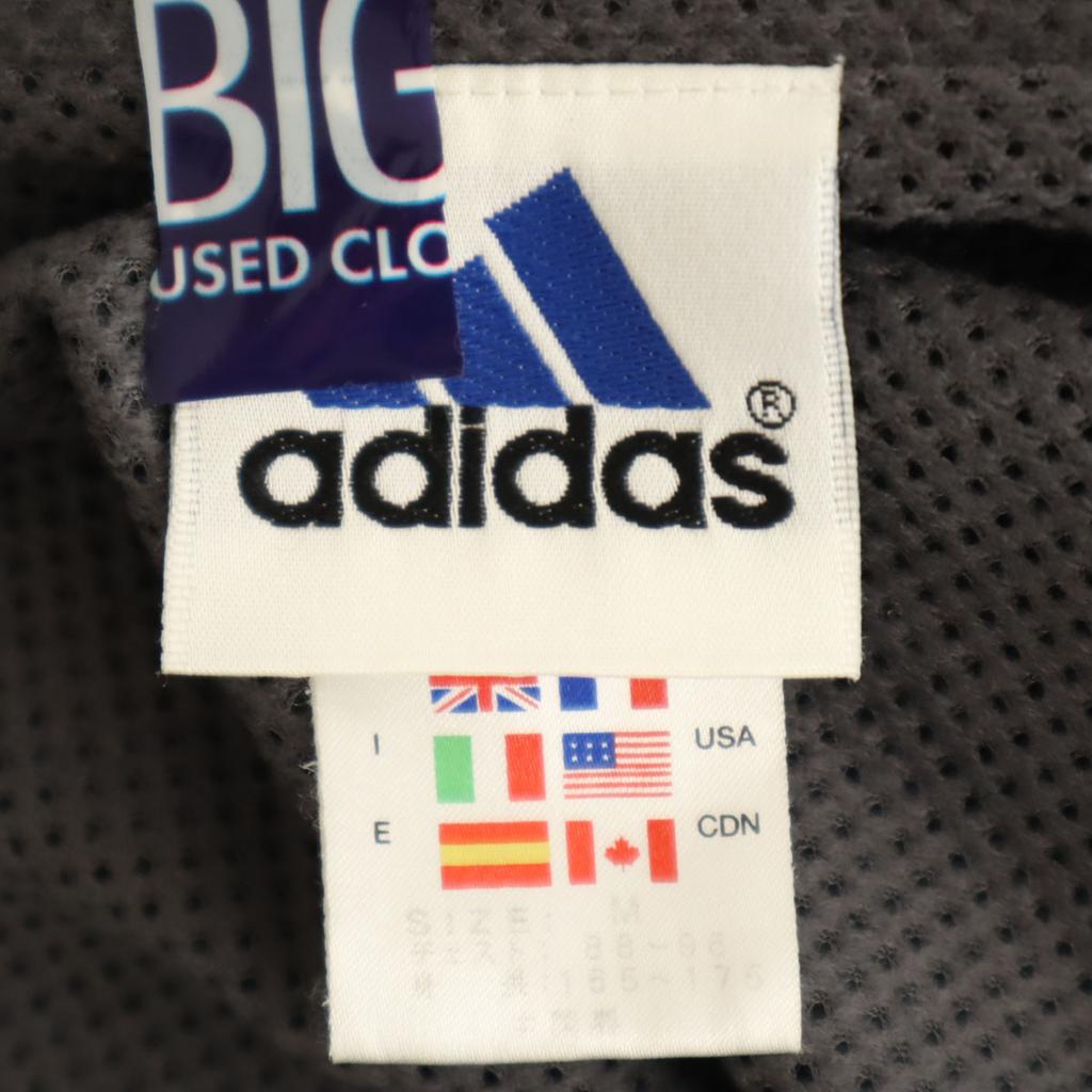 Conjunto Corta-vento adidas M Série Preta Forro de Malha Masculino Usado