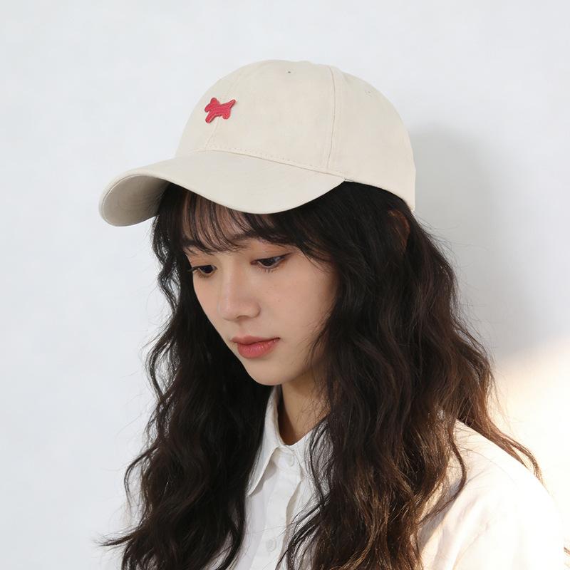 Baseball cap Women's wide brim shows the face Small versatile sun hat Japanese high-quality casual cap