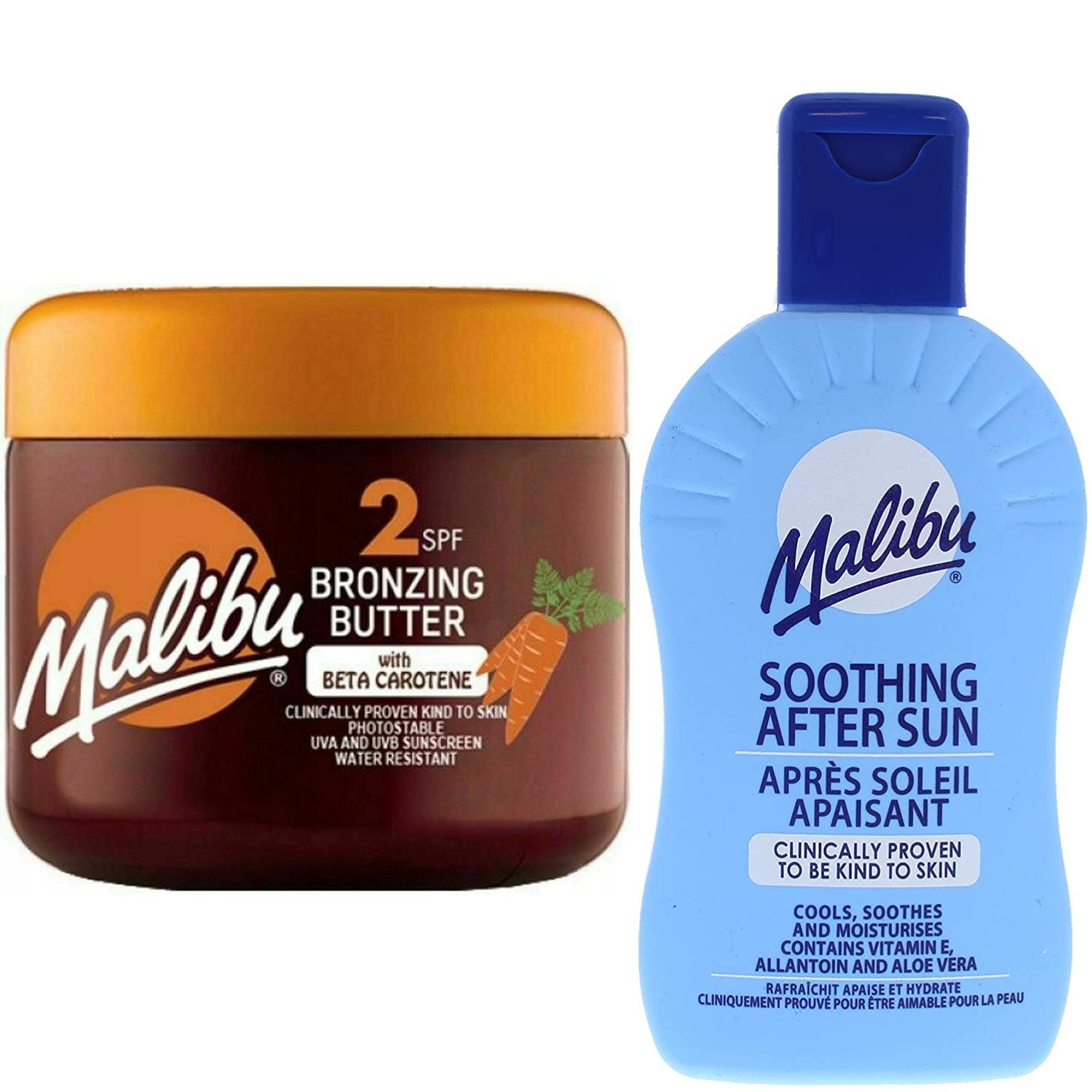 Malibu Unisex Dark Spf2 Accelerating Butter + Tanning Balm 200Ml