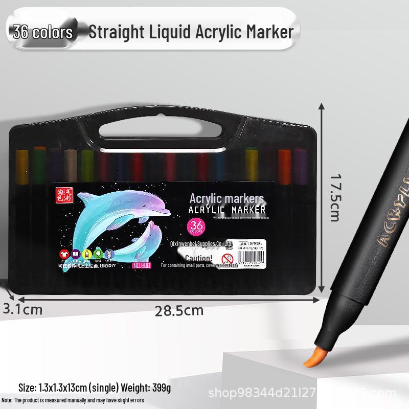 Black Box Soft Tip Children s Graffiti Watercolor Thick Line Markers