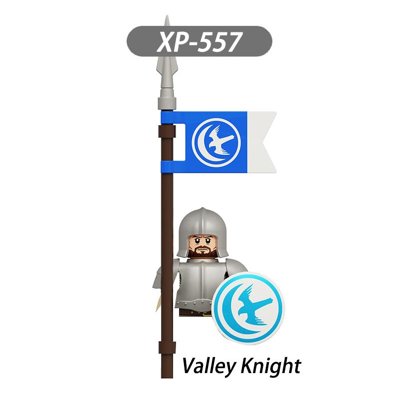 1pcs Thrones Golden Armor Warrior Guard Jaime Lannister Barristan Selmy Meryn Trant Building Blocks Mini Action Figure Toys