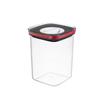 1 3L Airtight Food Storage Container Plastic Transparent Sealed Box Suitable for Refrigerator and Pantry Organization