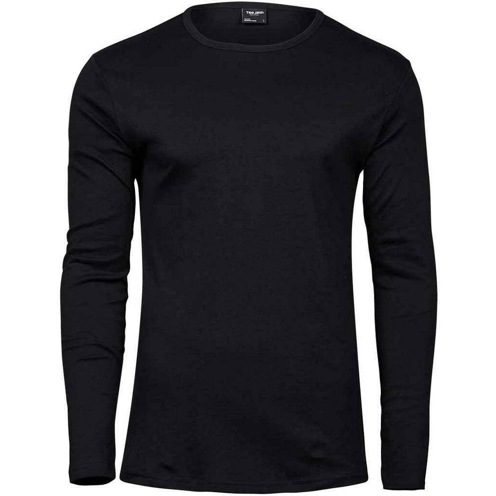 Tee Jays Mens Interlocking Long-Sleeved T-Shirt