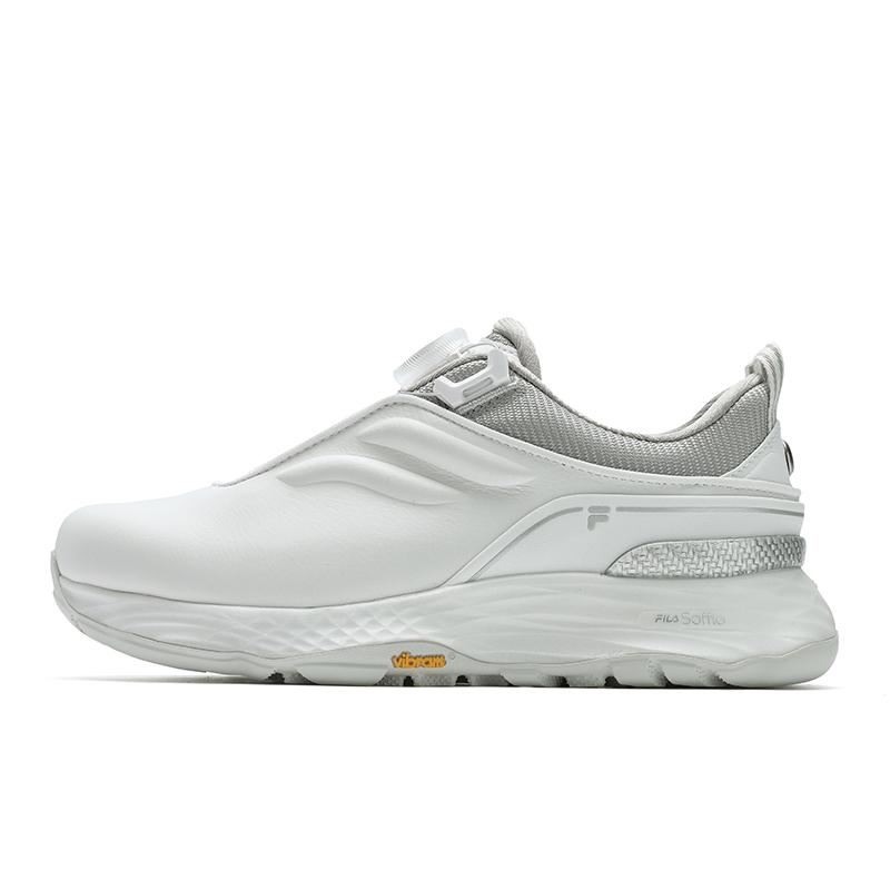 New FILA VELOCITY Waterproof And Breathable Low top Golf Shoes Women's White Gray A12W441717FBS