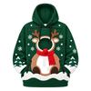 Felpa con cappuccio unisex a maniche lunghe con tasca per cane, felpa larga casual calda