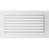 Vent Cover 17x30 White with Blinds