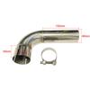 The car accessories The exhaust pipe Stainless steel 90 degree turn pipe The muffler is connected to the elbow