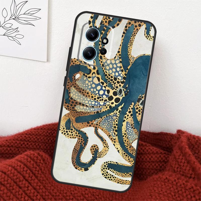 

Octopus Walking Case For Xiaomi Redmi Note 14 13 10 11 12 15 Pro Plus Cover For Redmi 15 14C 12C 10C 13C 15C Redmi 10