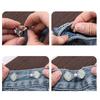 Ancient Waist Extender 3Pcs Waist Adjusting Clasp Waist Tightener Pin For Loose Jeans Pants Elegant Waist Decoration