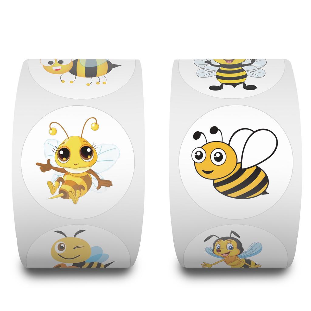 100-500Pcs Superior-Grade Cartoon Top-Grade Bee First-Class Stickers First-Class Cute First-Class Decals Self-Assembly Top-Grade Skateboard