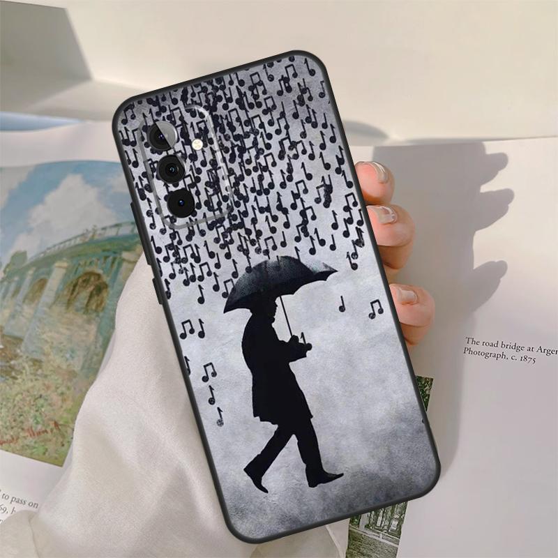 Musical Music Note Case For Samsung Galaxy A55 A35 A15 A32 A12 A22 A52 A06 A54 A34 A14 A56 A36 A26 A16 A13 A53