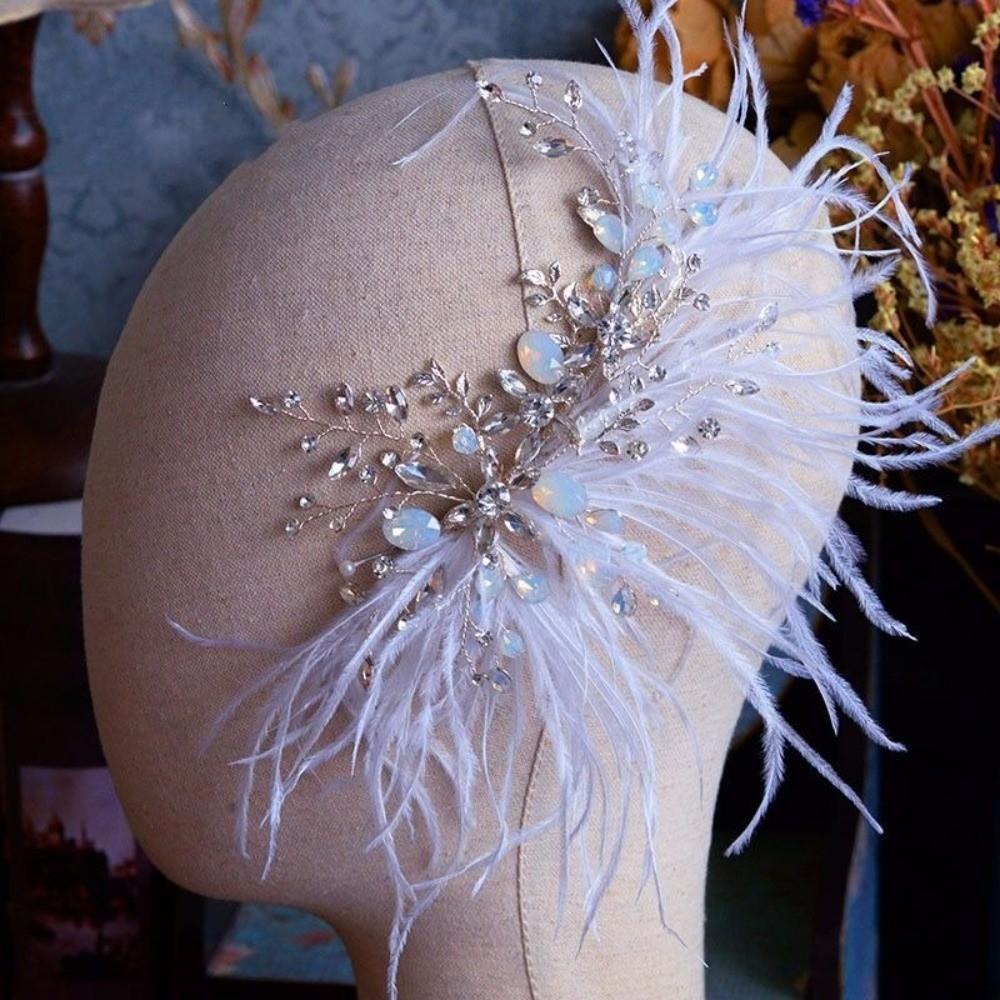 Shiny Crystal Hairband Wedding Hair Accessories Bridal Headdress Bridal Hair Clip Prom Party