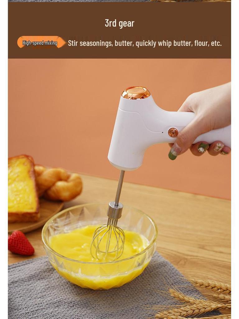 Electric Handheld Automatic Egg Beater & Mixer for Cream and Cakes